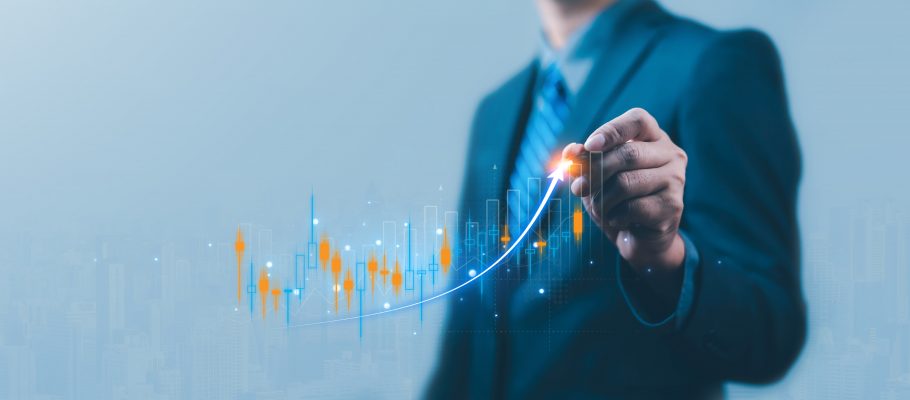 The,Financial,Market,Has,Seen,Significant,Growth,,With,Stocks,Showing